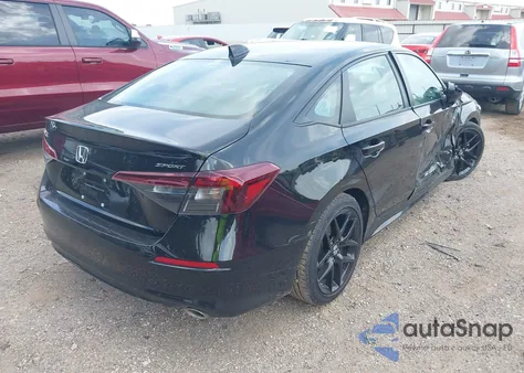 2025 Honda Civic Sport from USA, damaged, VIN 2HGFE2F52SH599686